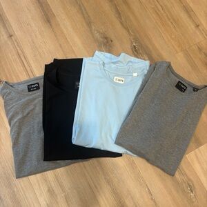 CUTS Classic T-Shirt Set in Black, Light Blue, and Gray